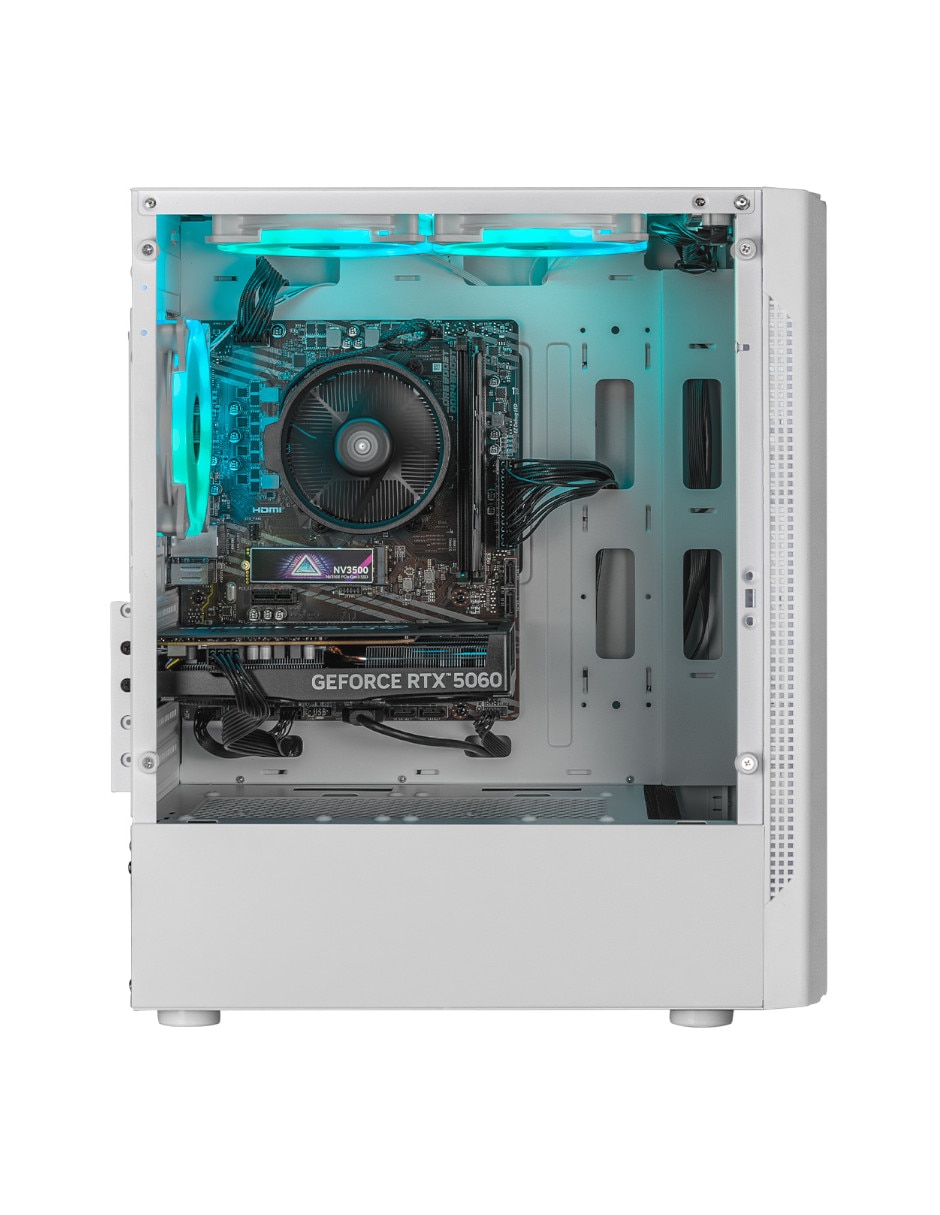 Computadora gamer xtreme pc gaming xtpcr716gb5060eva00e amd ryzen 7 nvidia geforce rtx 5060 16 GB RAM 1 TB SSD