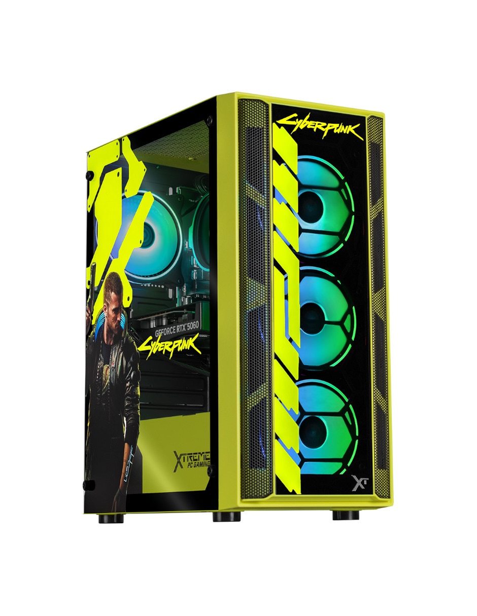 XTREME PC GAMING Computadora gamer xtreme pc gaming xtpcr716gb5060cv amd ryzen 7 nvidia geforce rtx 5060 16 GB RAM 1 TB SSD