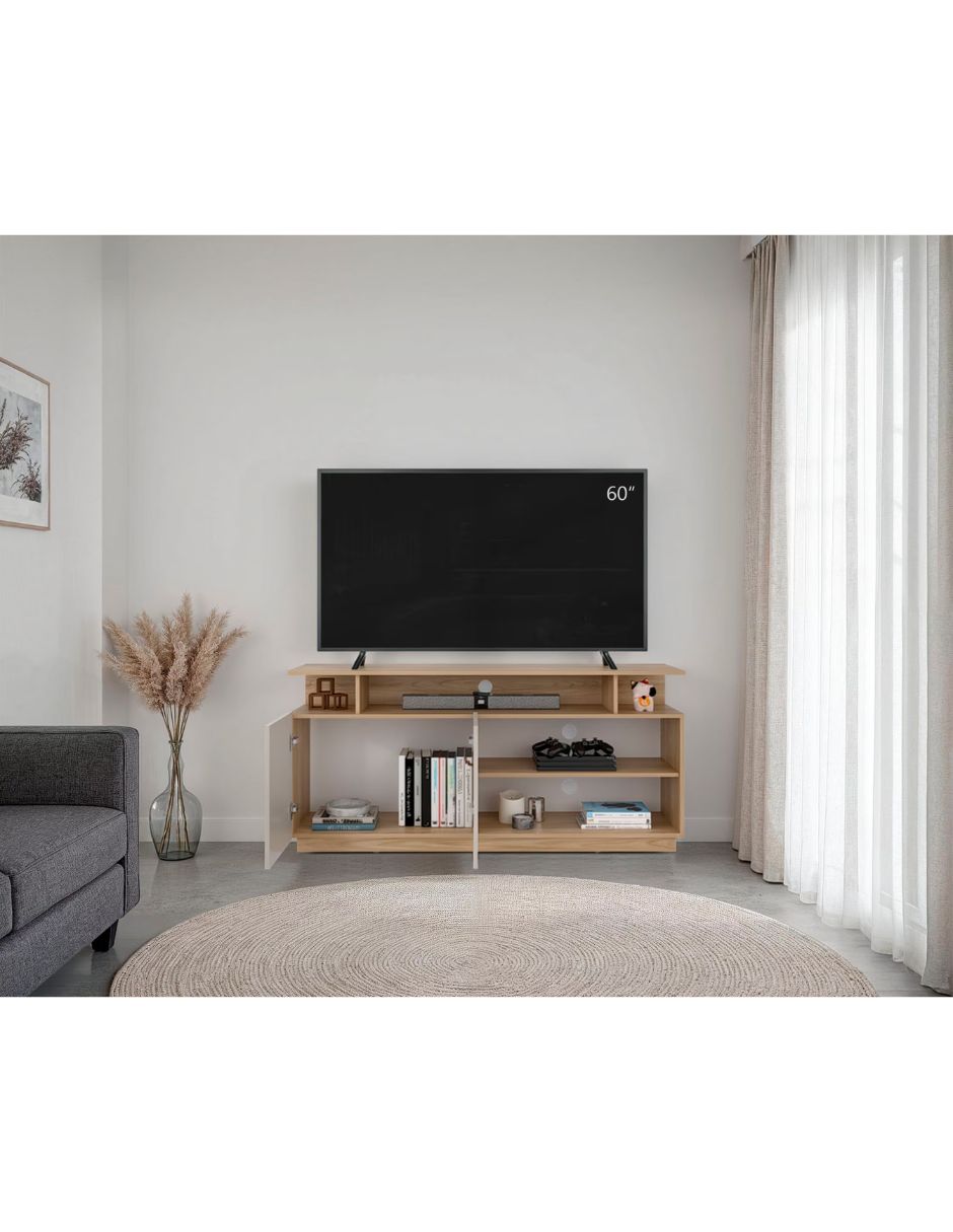 Mueble de tv armable excelsior de mdp