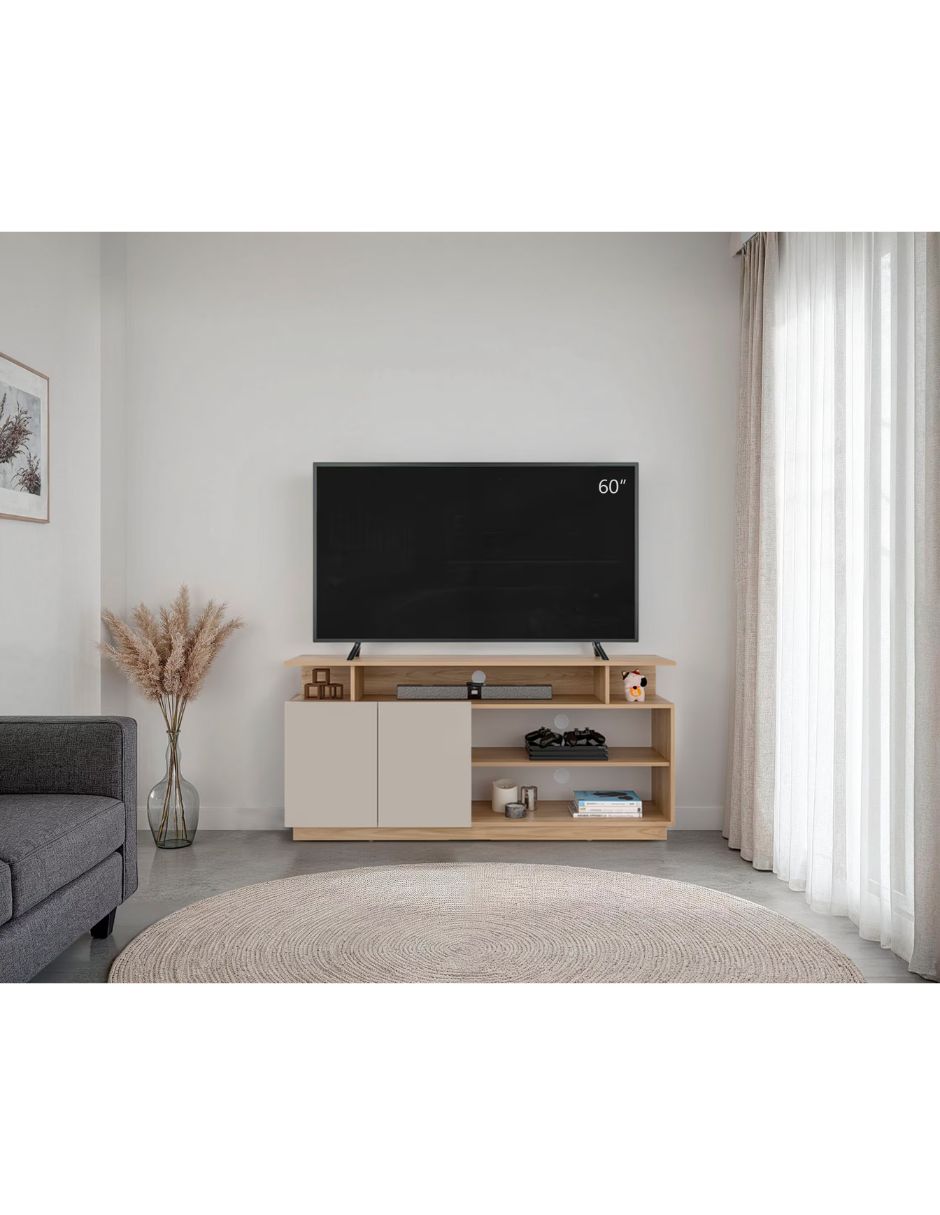 Mueble de tv armable excelsior de mdp