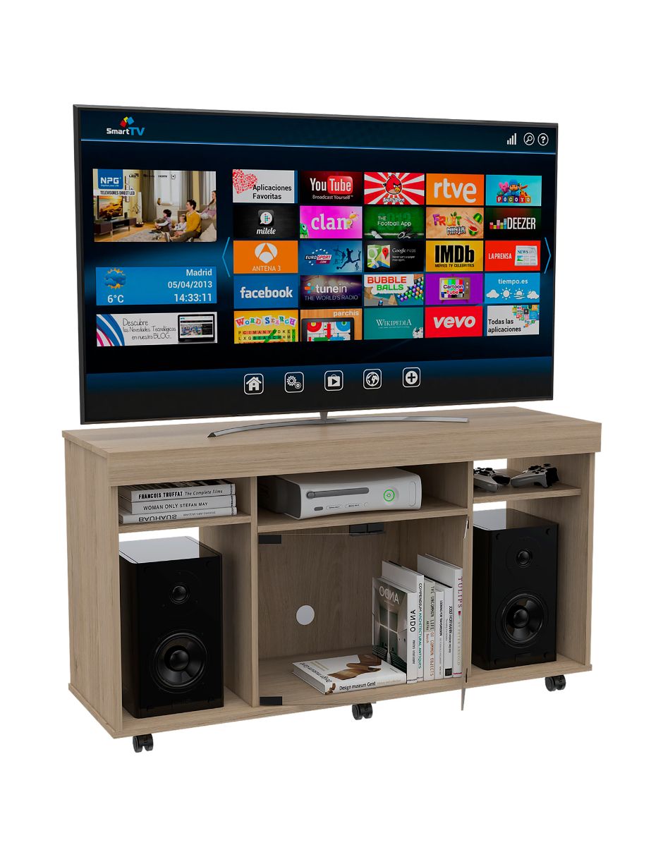 Mueble de tv armable excelsior de mdp