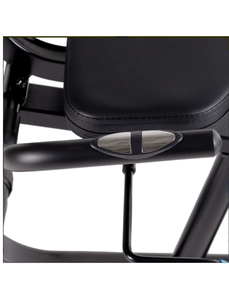 Bicicleta recumbente unifitness modelo ufex0023 de acero y plástico