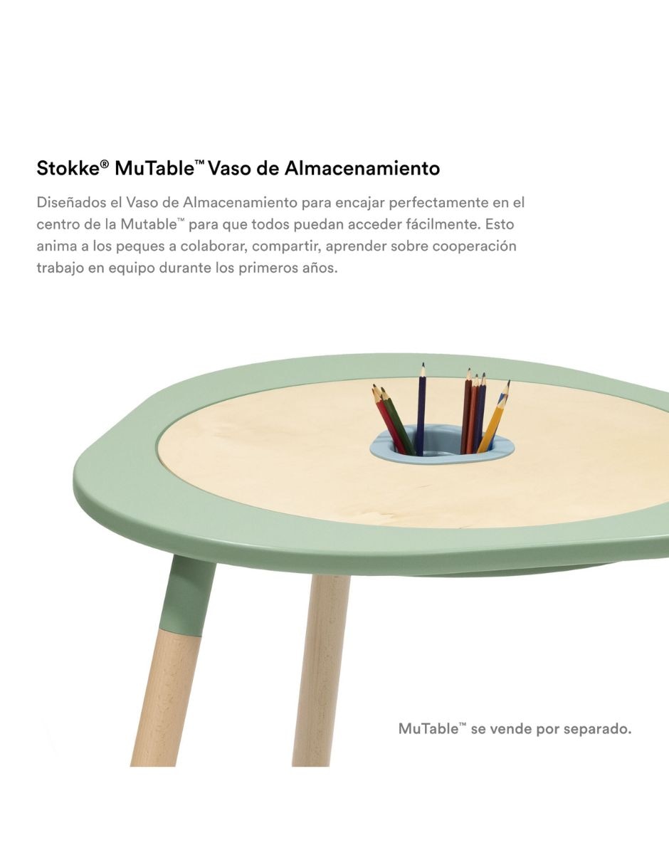 Porta lápices Stokke de plástico