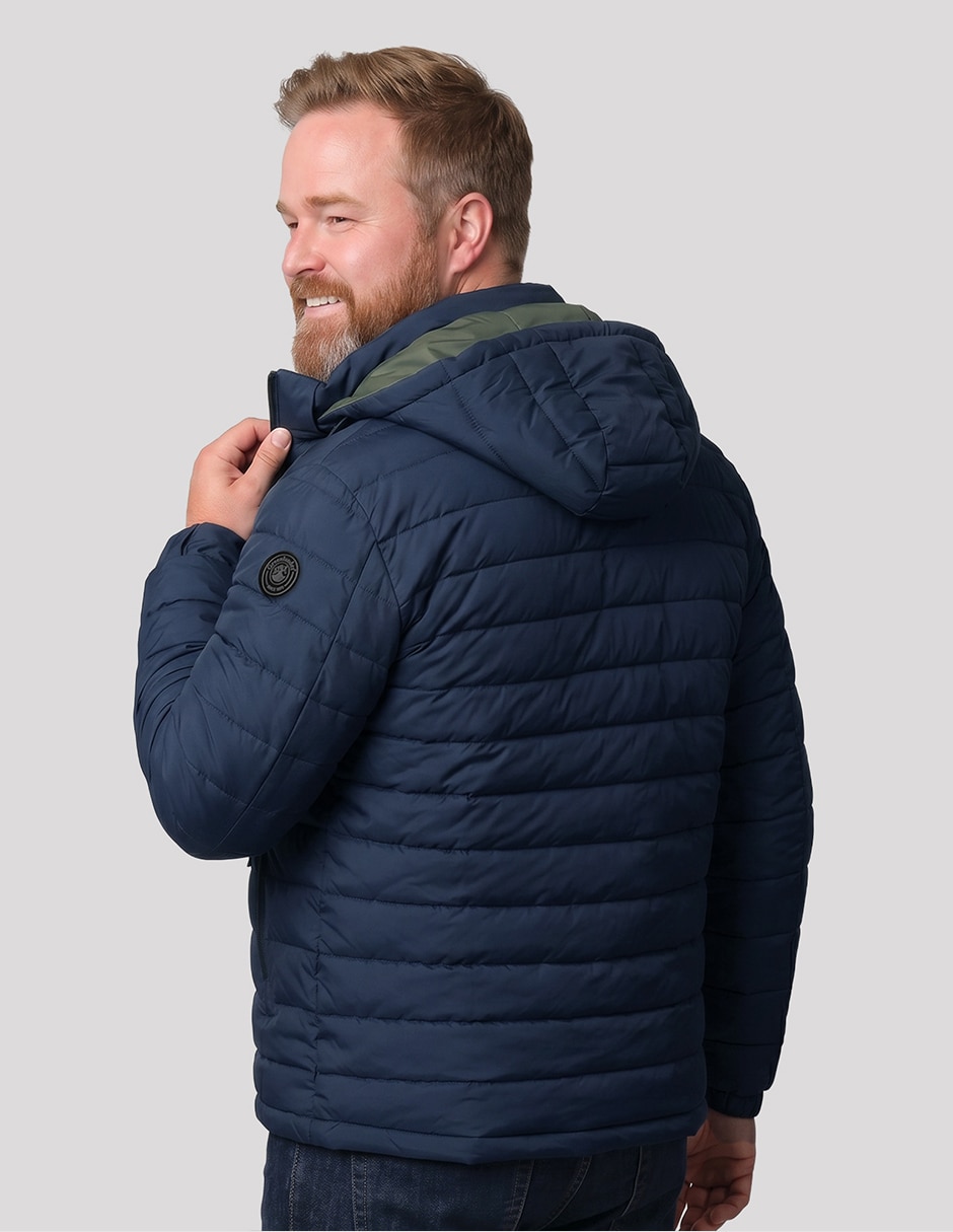 Chamarra casual greenlander reversiblereversible para hombre