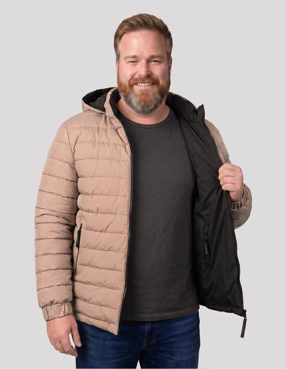 Chamarra casual reversiblereversible para hombre 3