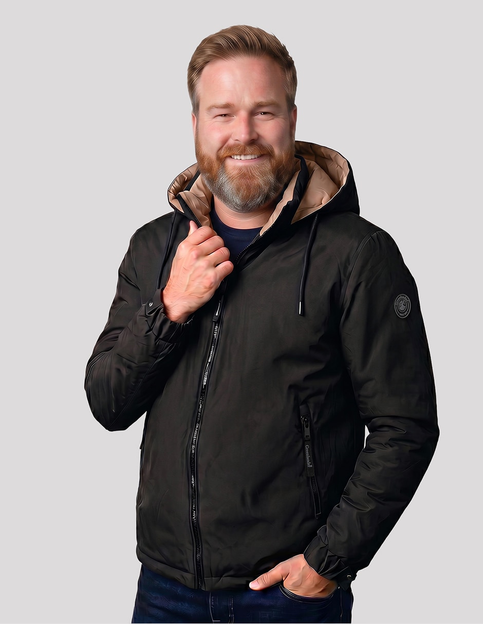 Chamarra casual reversiblereversible para hombre 7