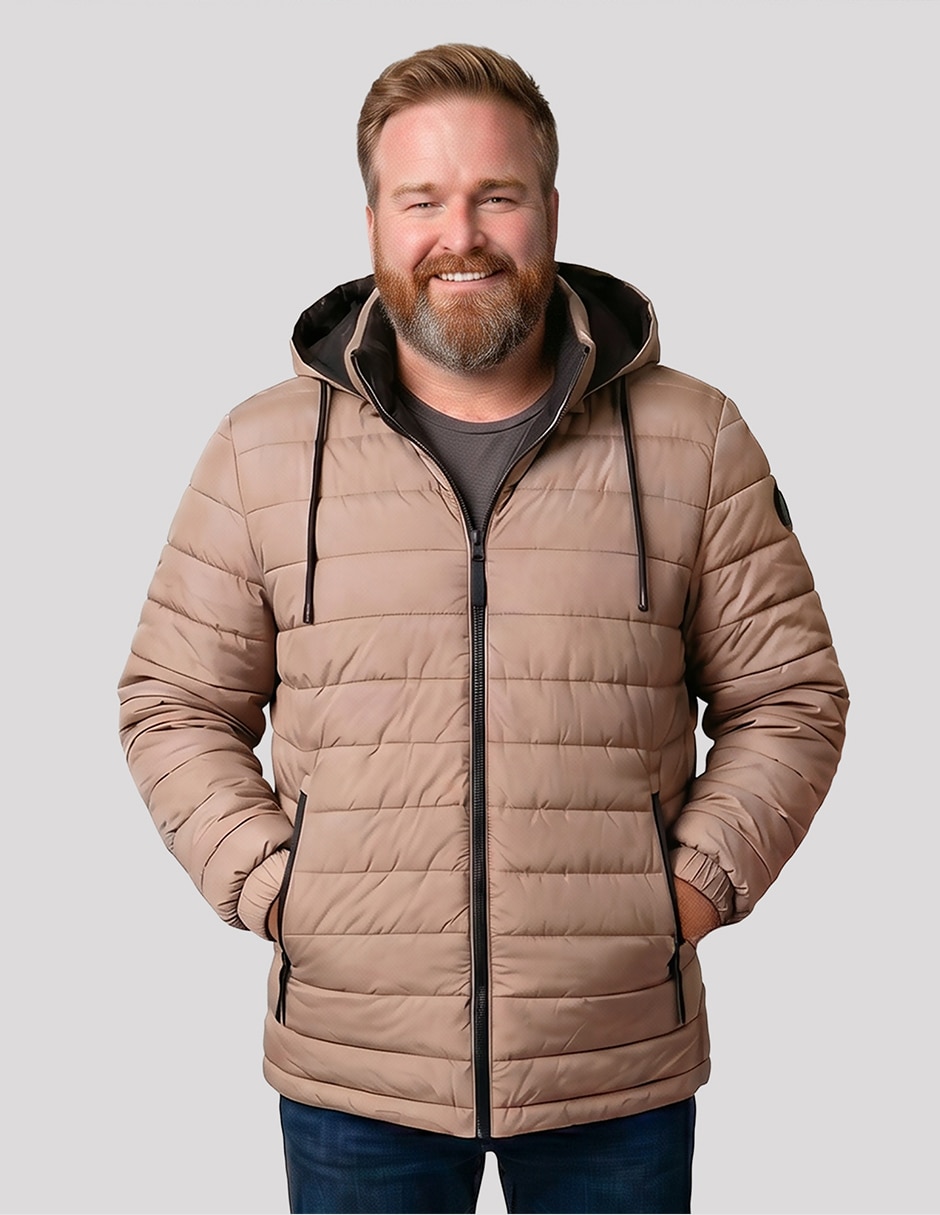 Chamarra casual reversiblereversible para hombre 1