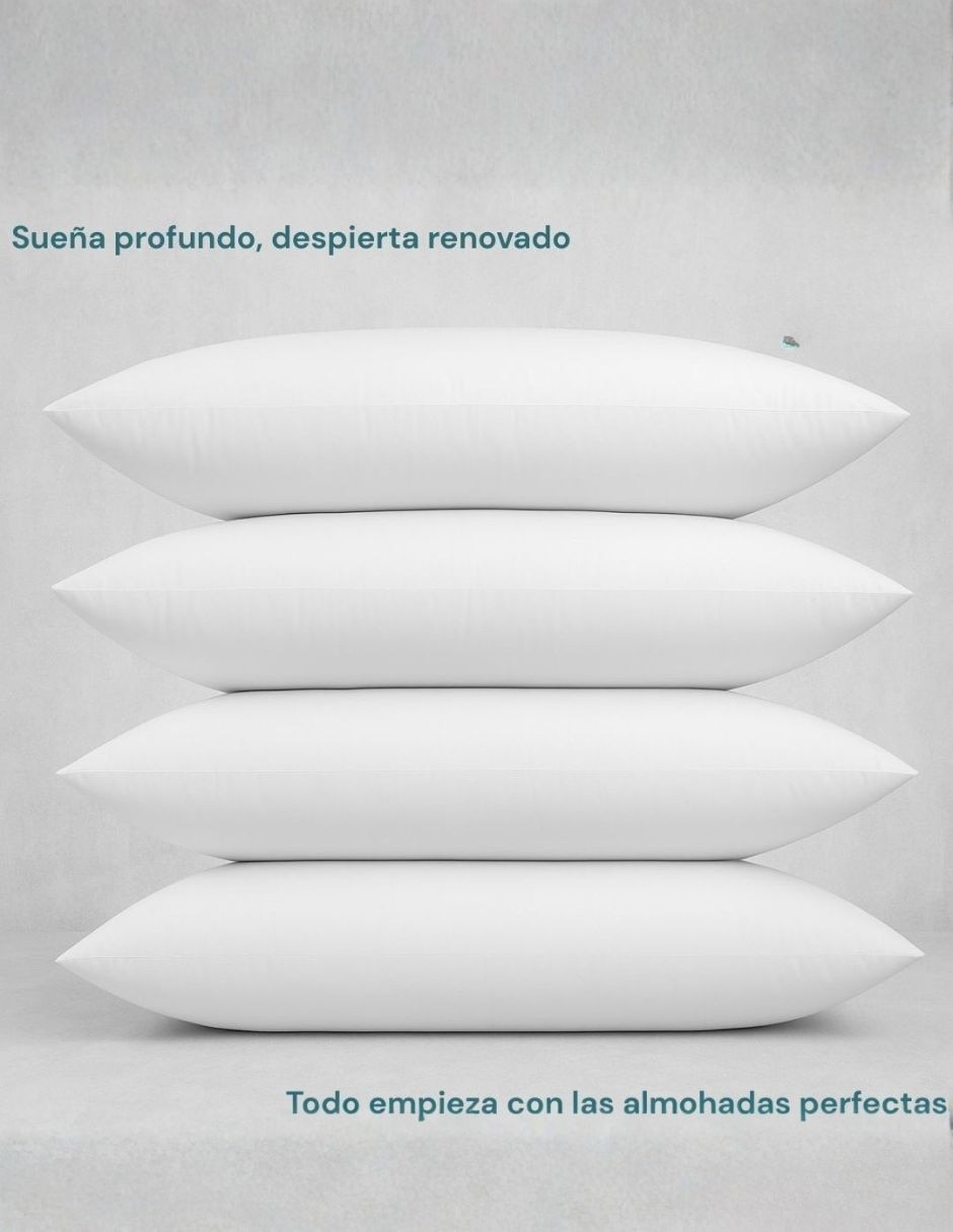 Set de almohada Stefano Zanni Triple ZZZ firmeza Firme