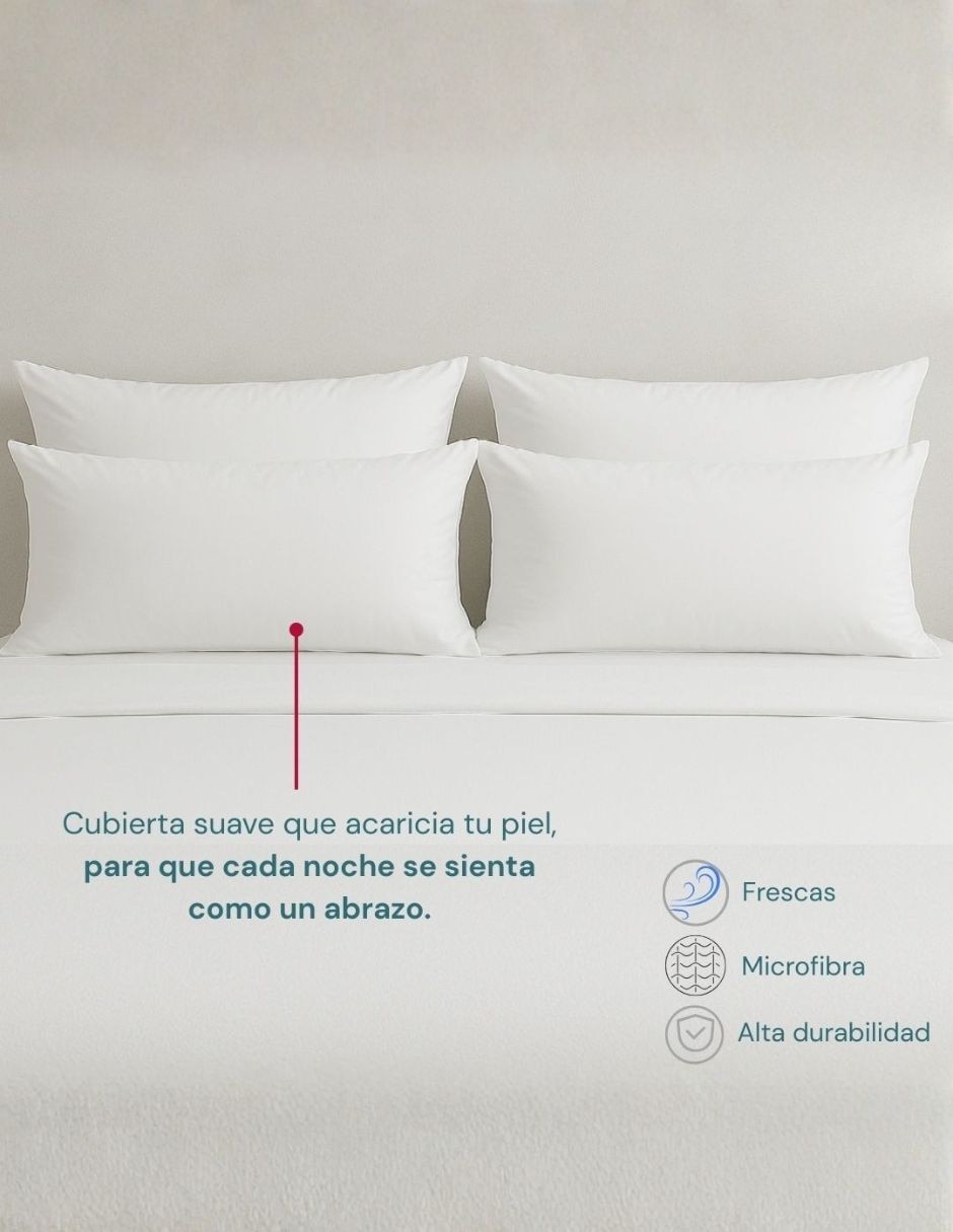Set de almohada Stefano Zanni Triple ZZZ firmeza Firme