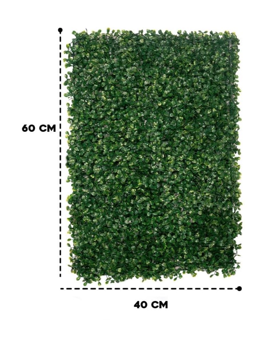 Muro verde de plástico con 10 5