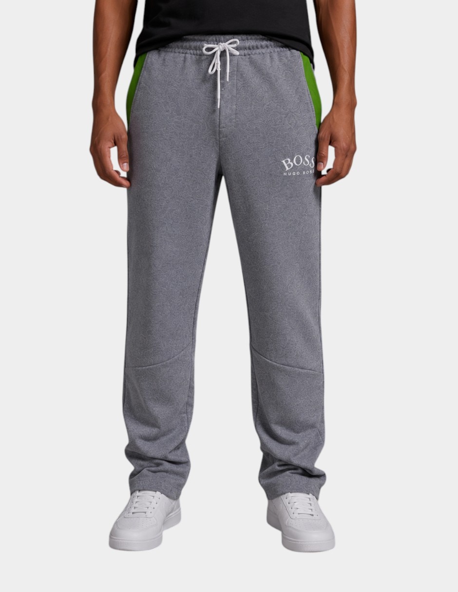 Pants straight con agujeta para hombre