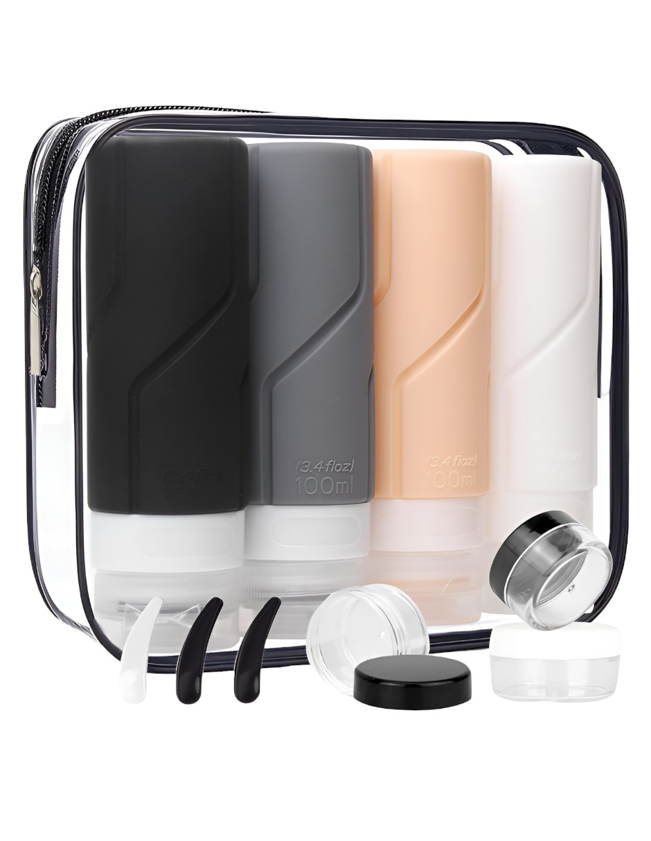 Set de botella para viaje unisex Set de botella para viaje unisex