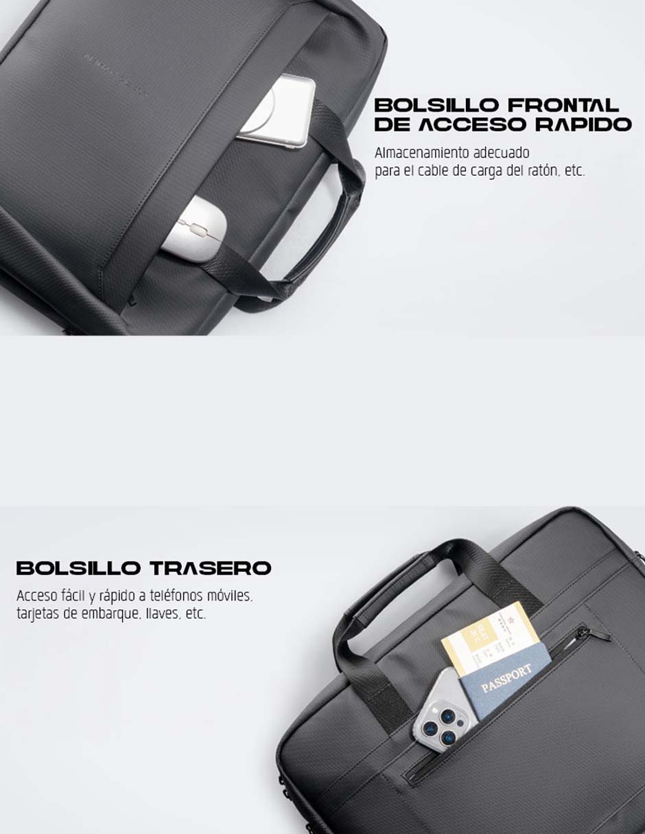 Portafolio ejecutivo unisex 7