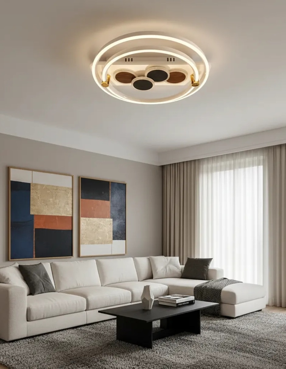 Plafón Cityluz led Redondo