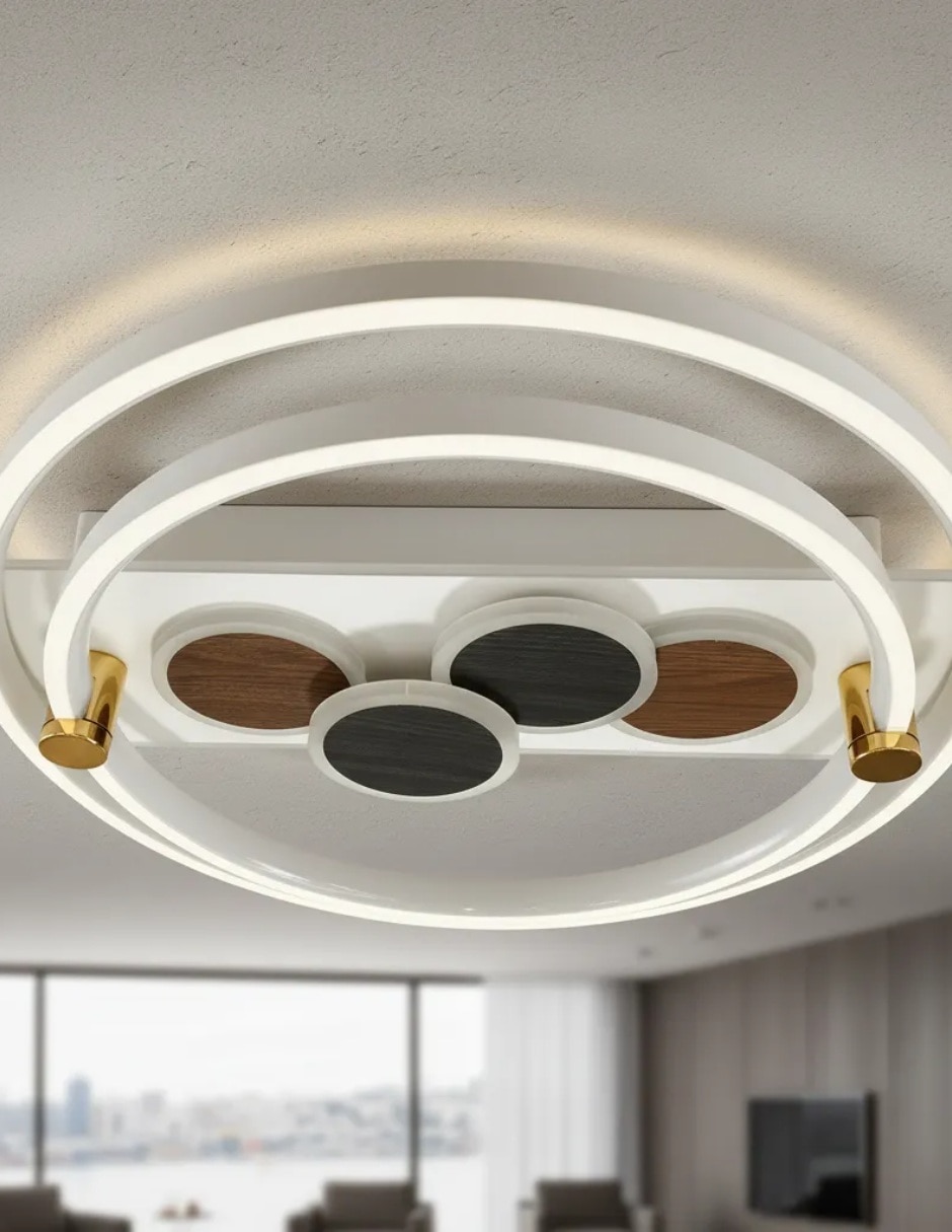 Plafón Cityluz led Redondo