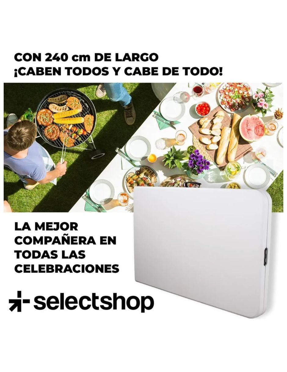 Mesa plegable selectshop mesa plegable