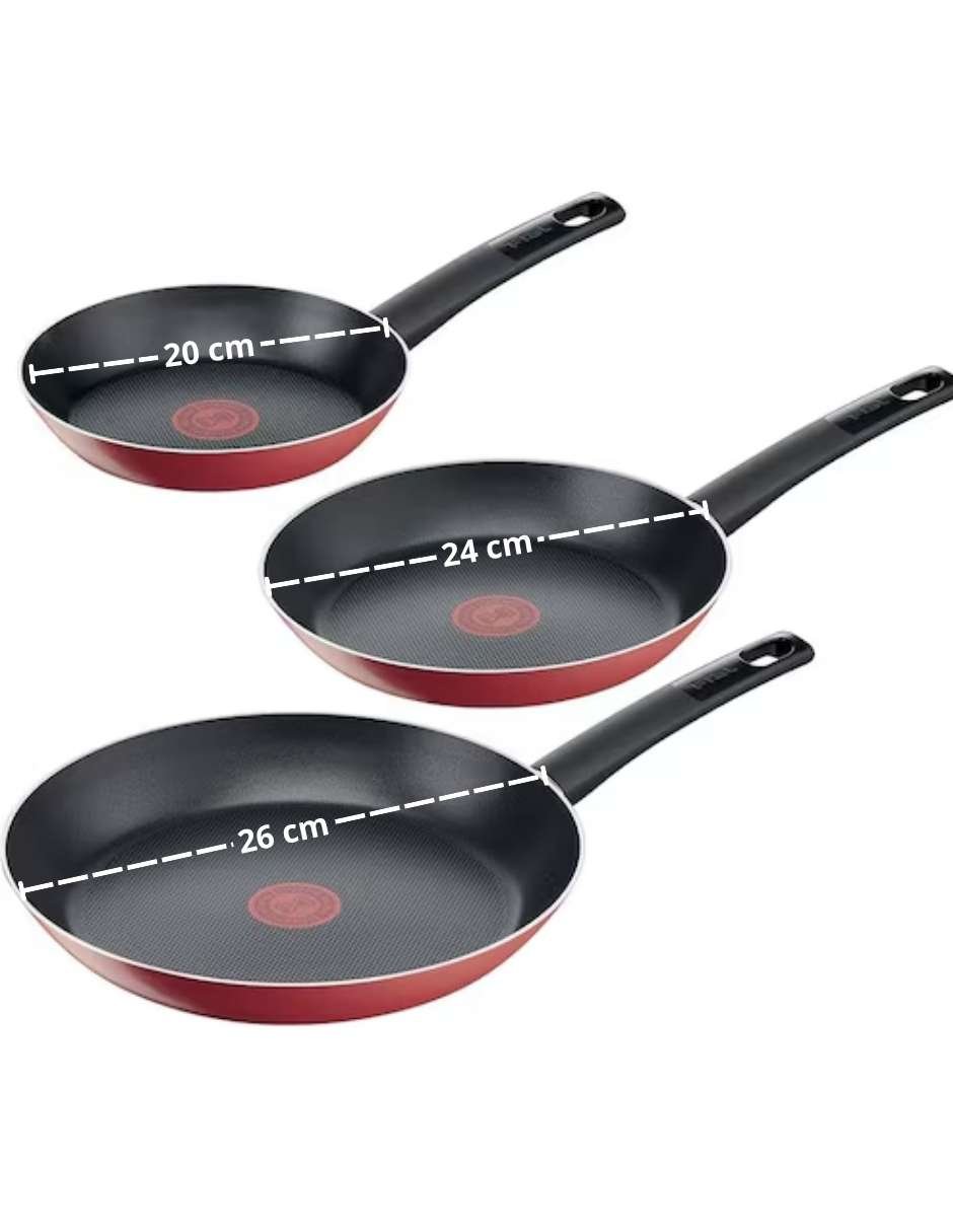 Set de sartenes VITAL de Aluminio 3 piezas 4