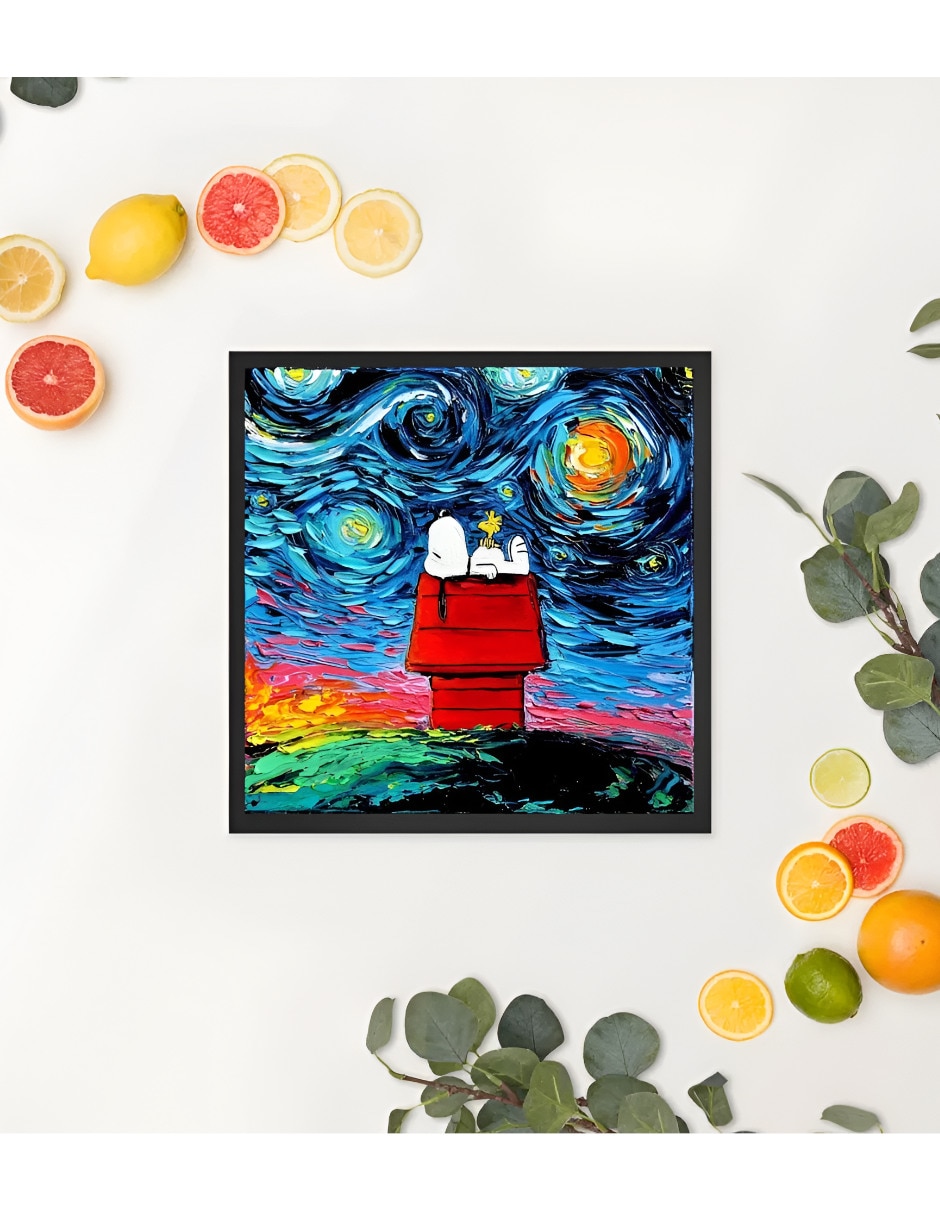 Set pinturas Noche Estrellada técnica Impresión Xtellar