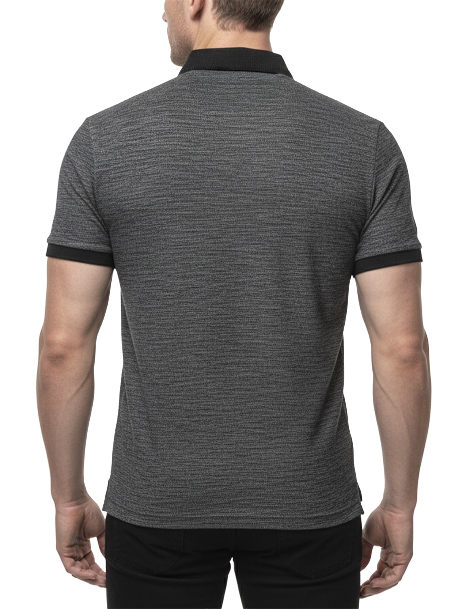 Camisa casual cuadra algodón manga corta para hombre