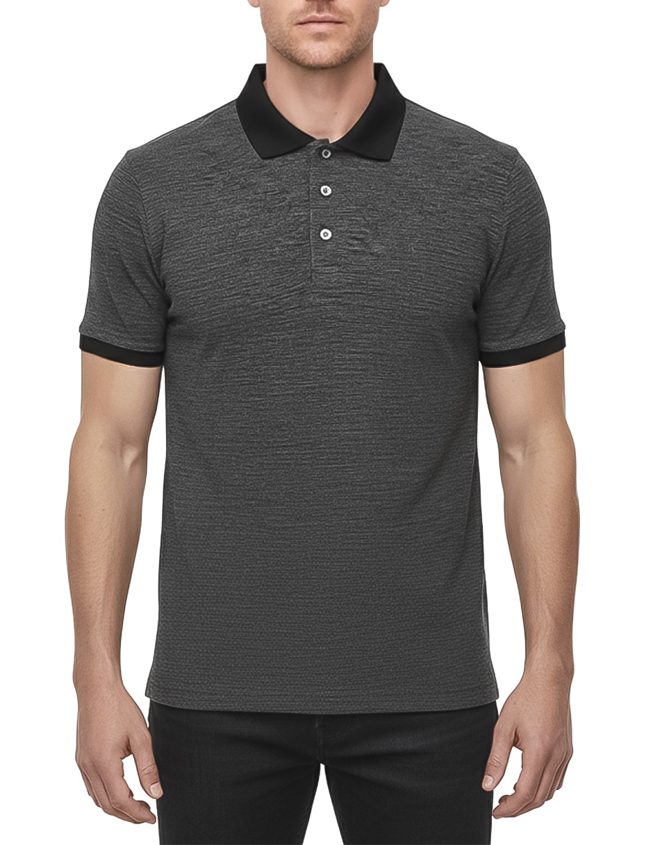 Camisa casual cuadra algodón manga corta para hombre