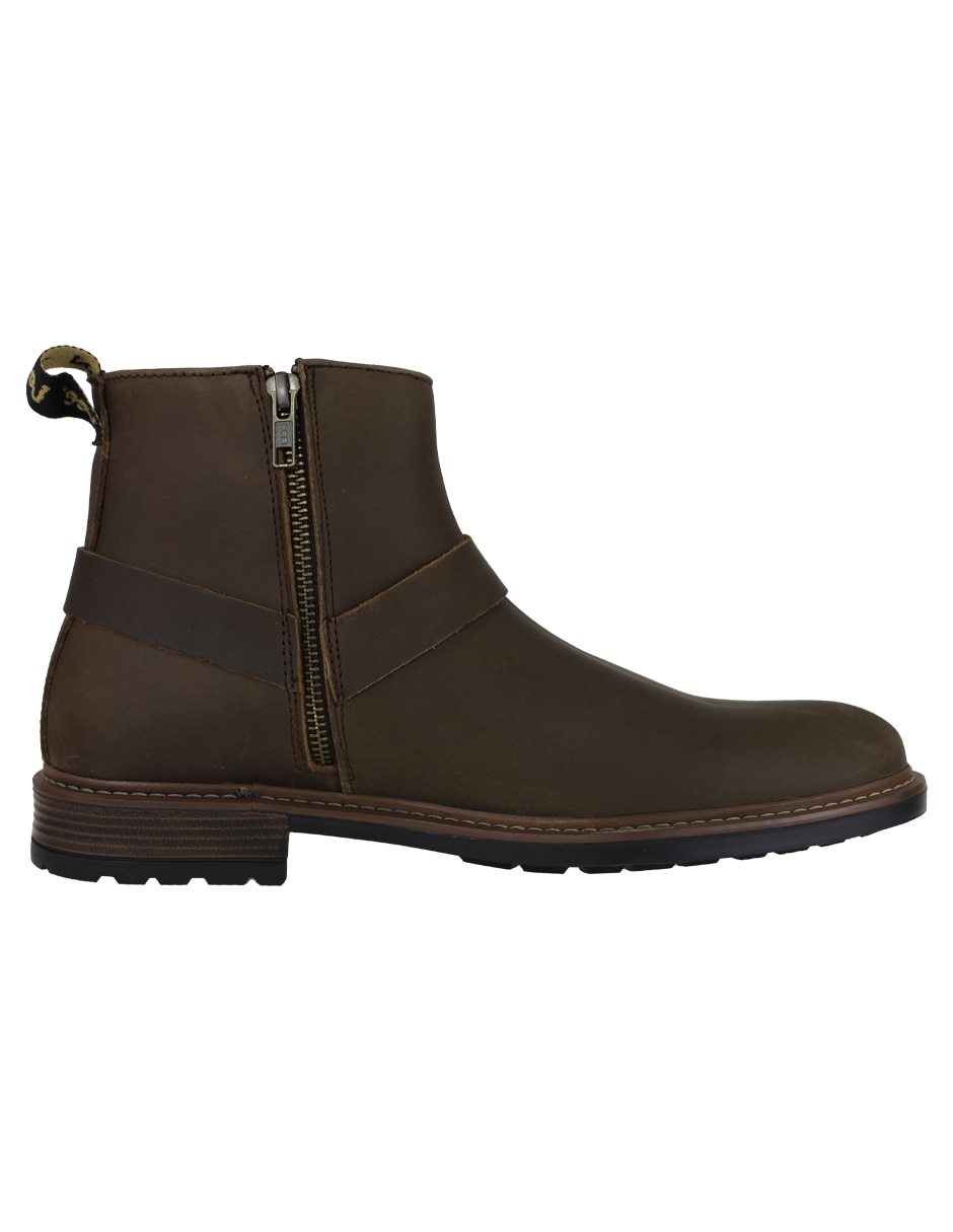 Bota lee de piel para hombre
