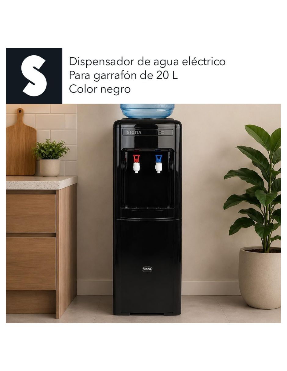 Dispensador de agua eléctrico signa el68c