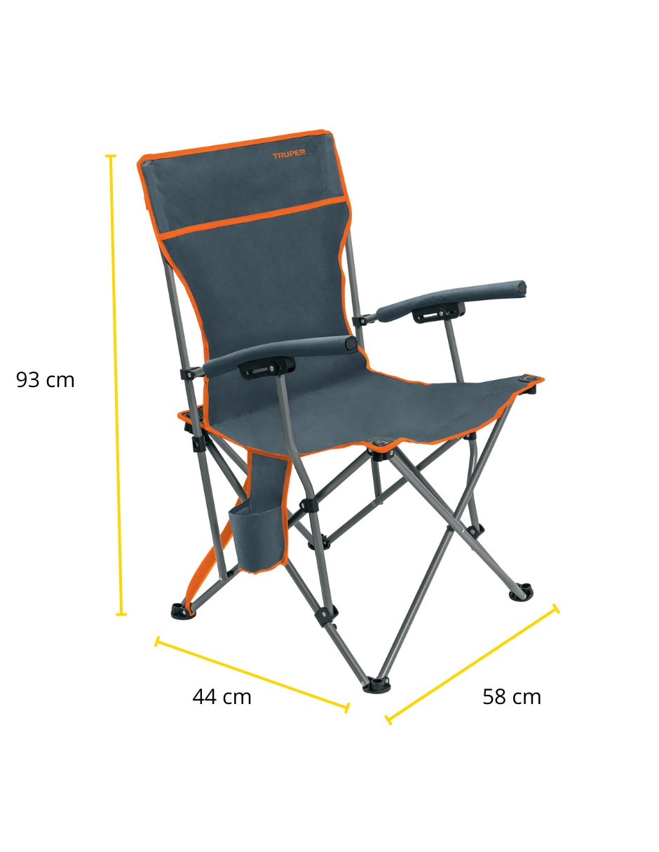 Silla plegable 1 pieza camping 3