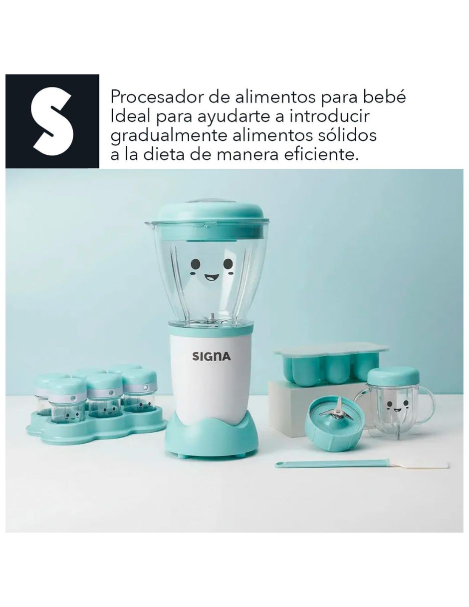 Procesador de alimentos para comida de bebé con cuchillas de metal 5