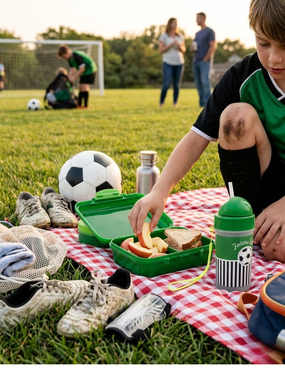 Ellegance houseware fútbol de polipropileno 2 piezas