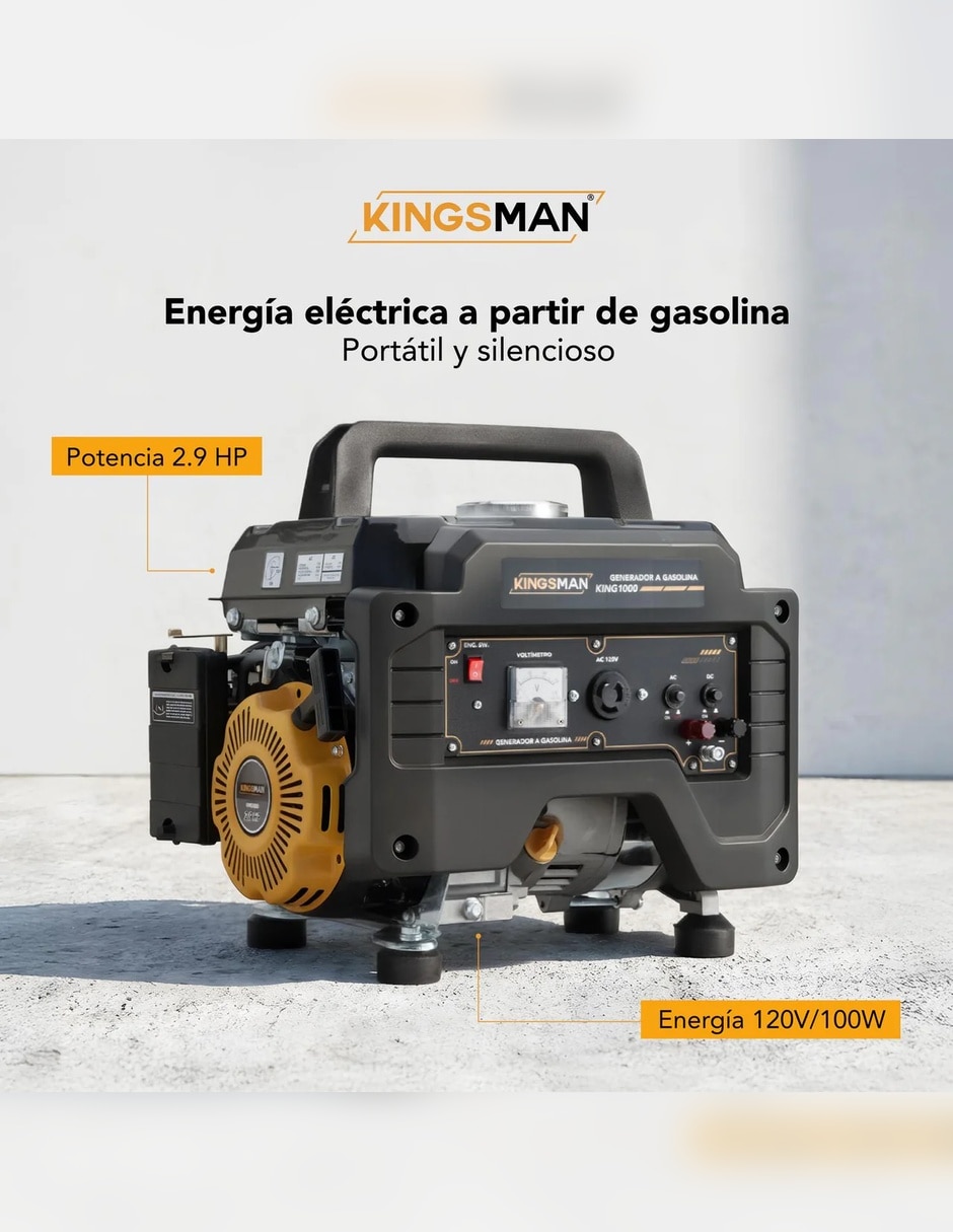 Generador eléctrico 1.02 kw 2