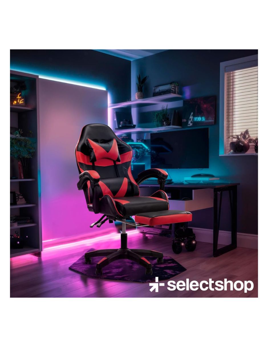 Silla gamer selectshop de plástico