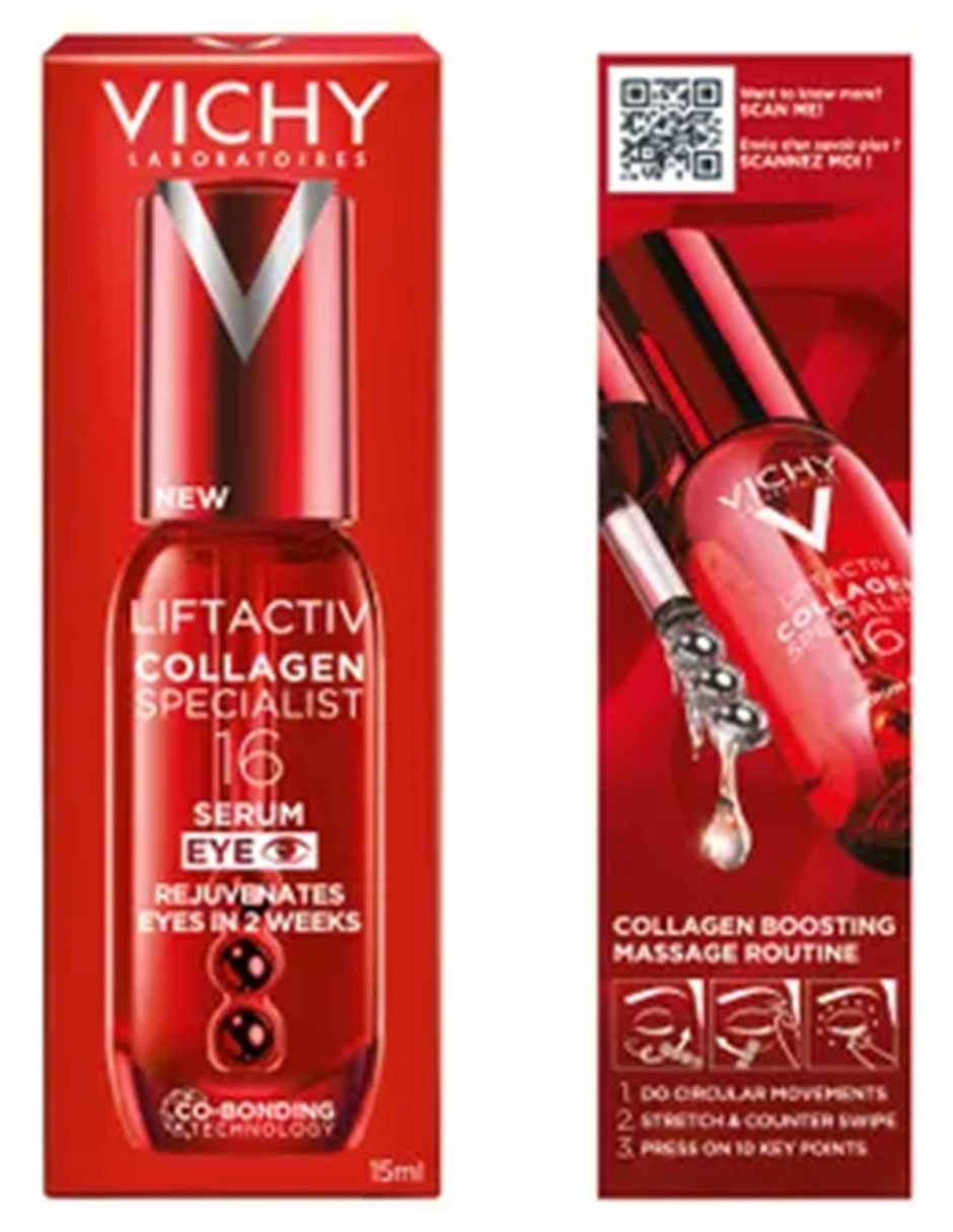 Sérum contorno de ojos LiftActiv Collagen Special todo tipo de piel