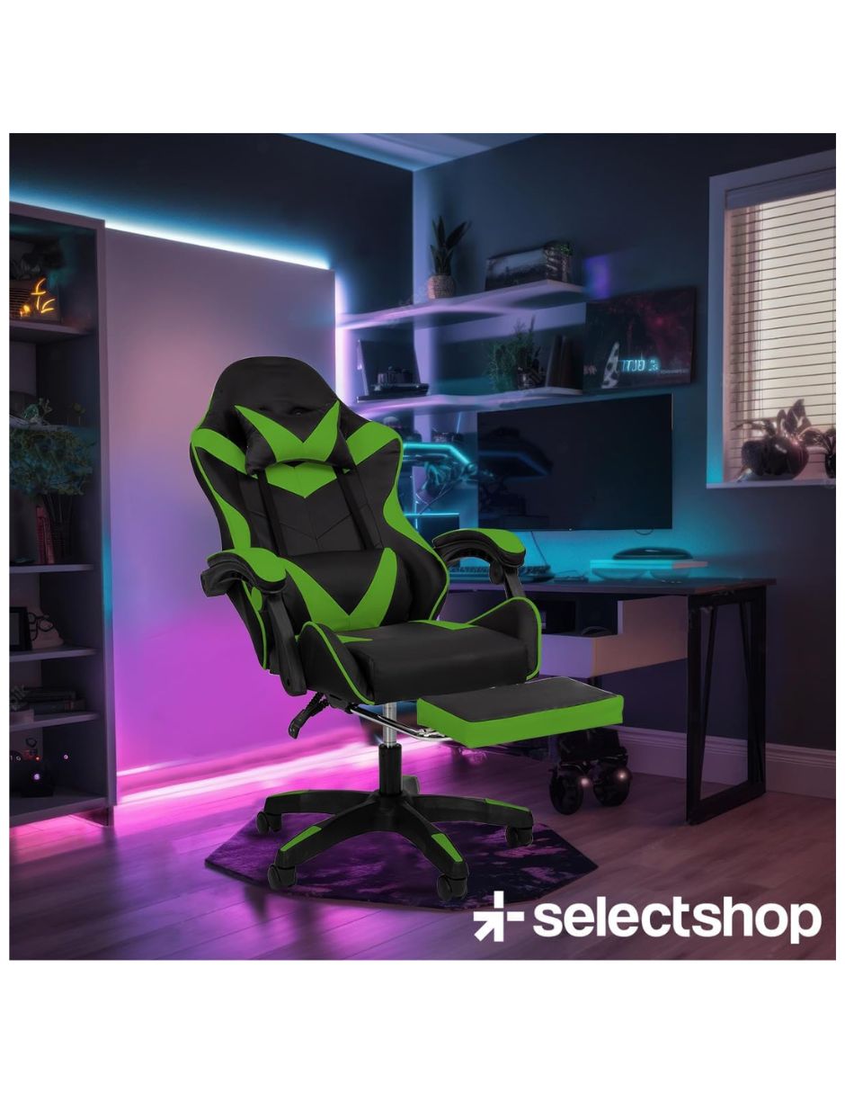 Silla gamer de plástico 2