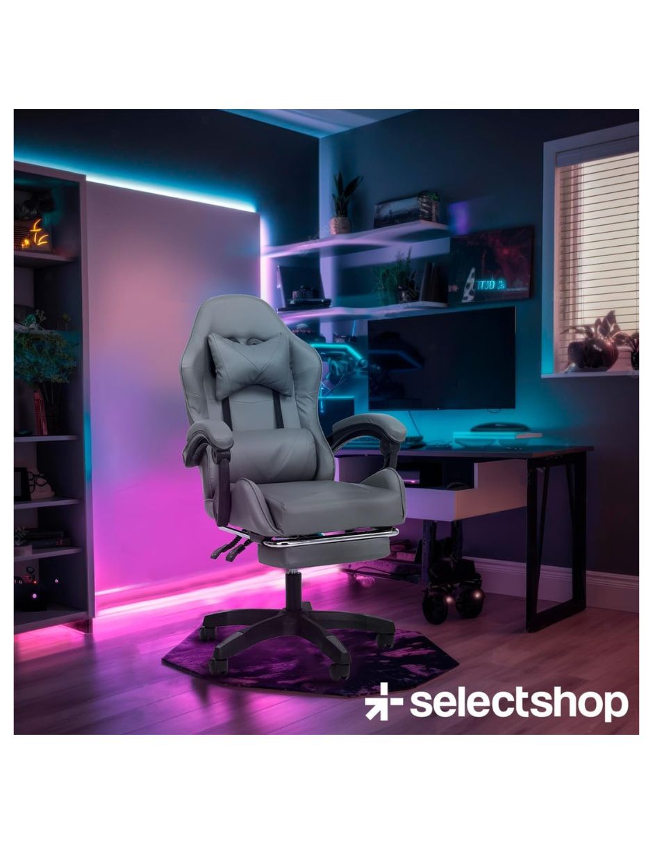 Silla gamer de plástico 5