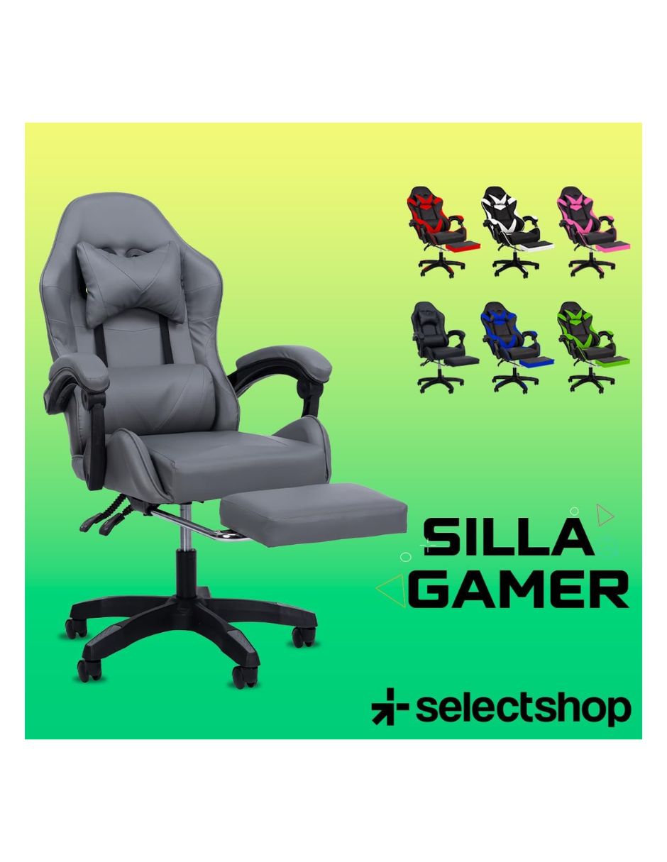 Silla gamer de plástico 3