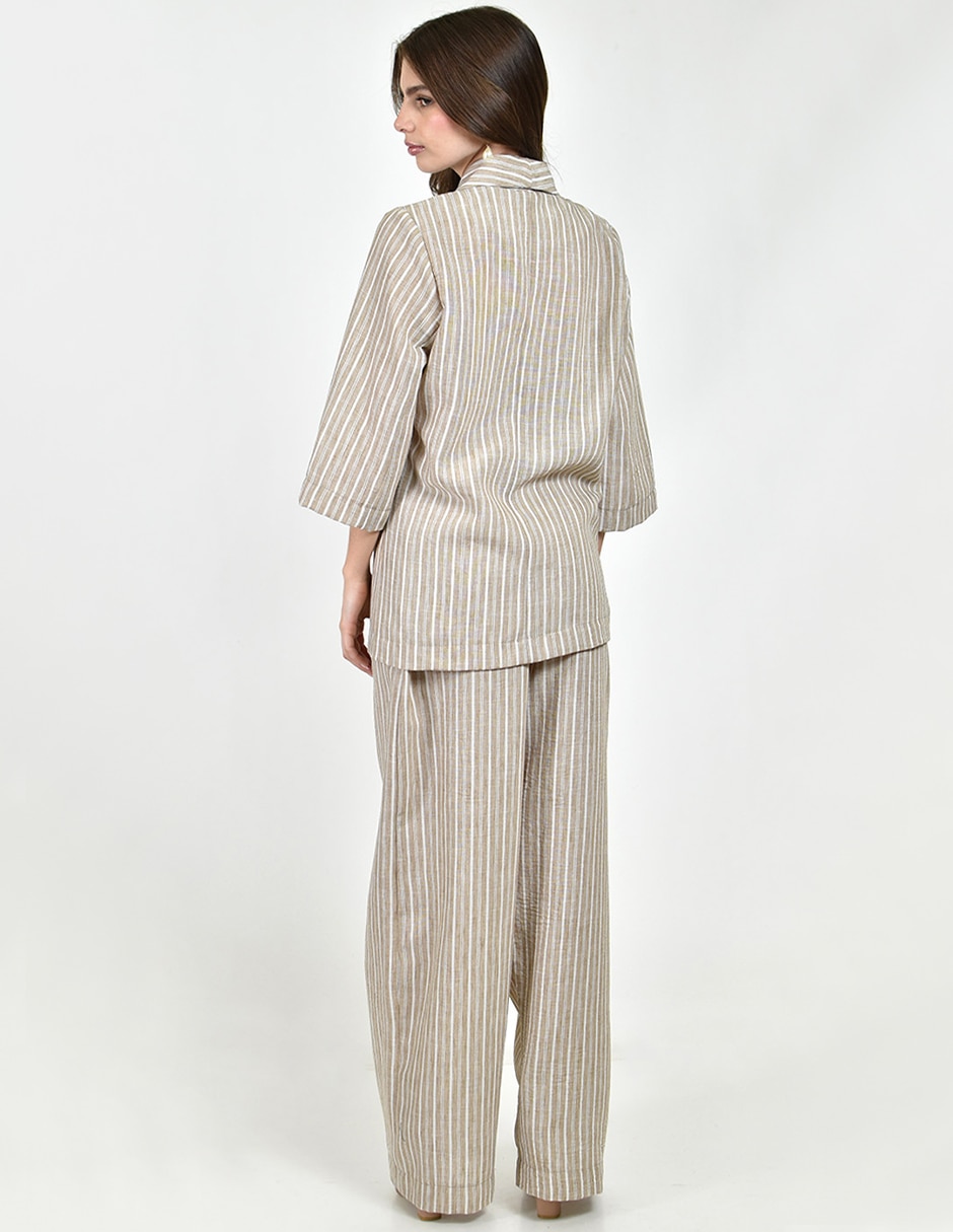 Conjunto formal de rayón para mujer 2