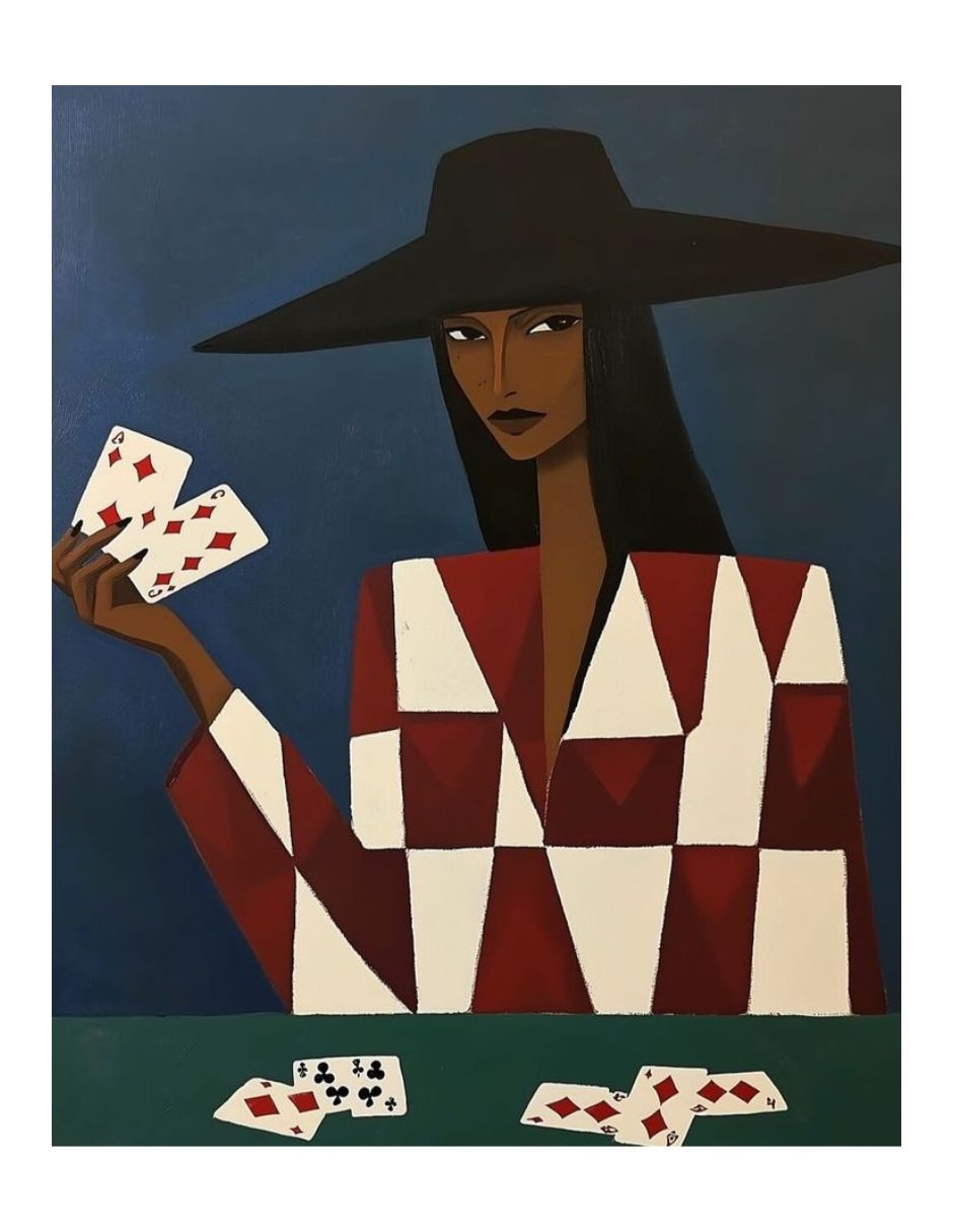 Cuadro decorativo impresion poker