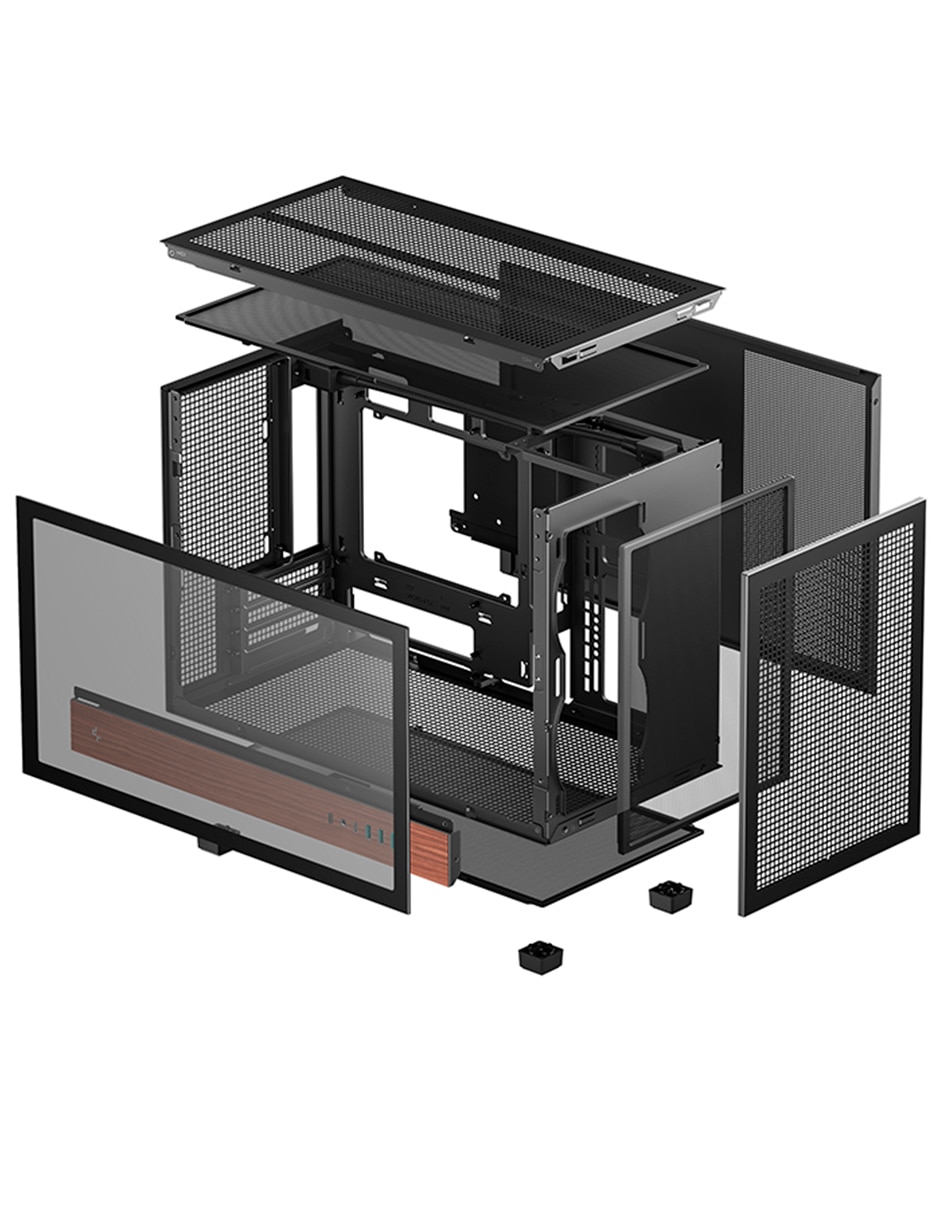 Gabinete deepcool ch260 wood