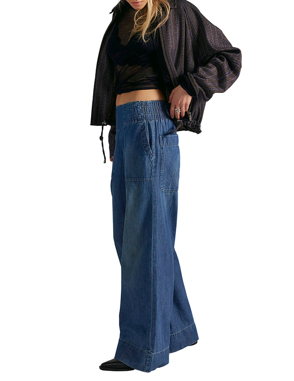 Jeans acampanado para mujer 2
