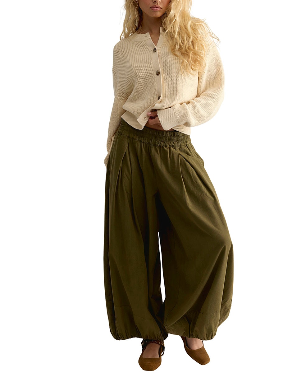 Suéter free people cuello redondo para mujer