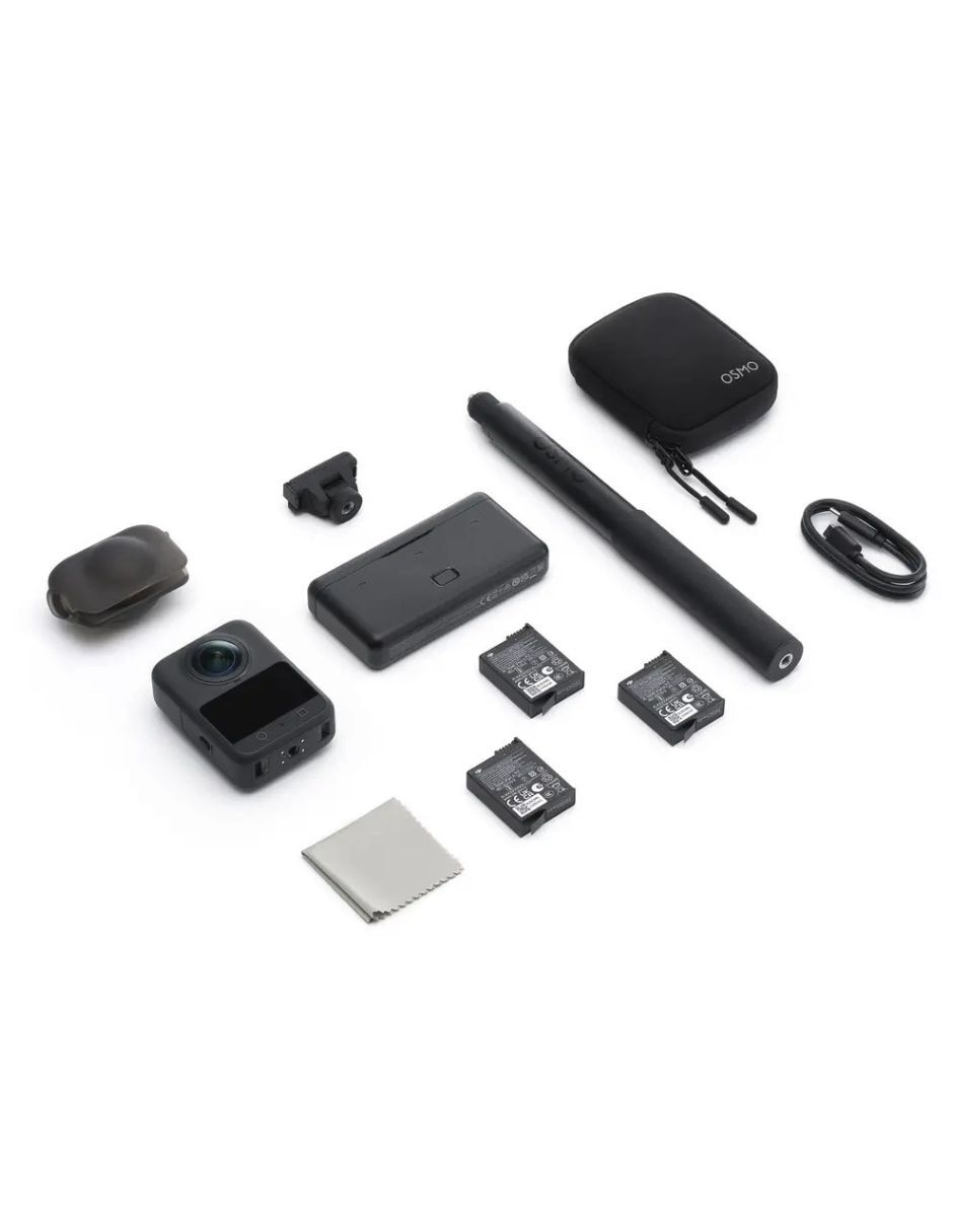Cámara de acción Dji Osmo 360 Adventure Combo 8K