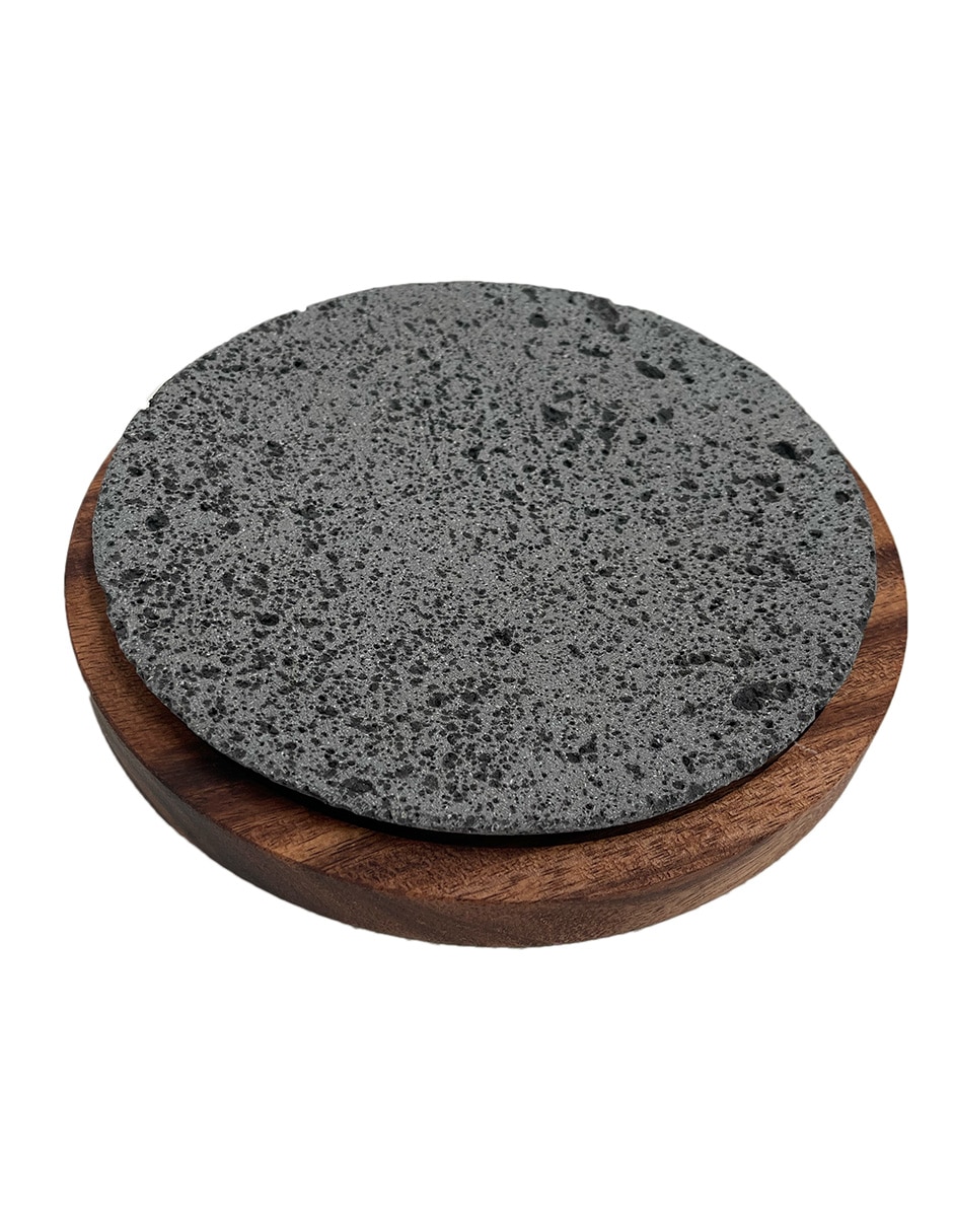 Plato wood planks mx platos de piedra 1 pieza