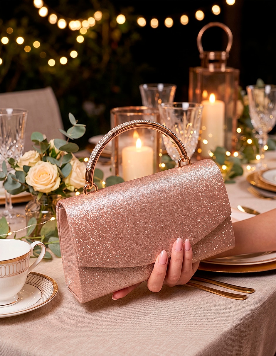 Bolsa clutch unica elegance para mujer