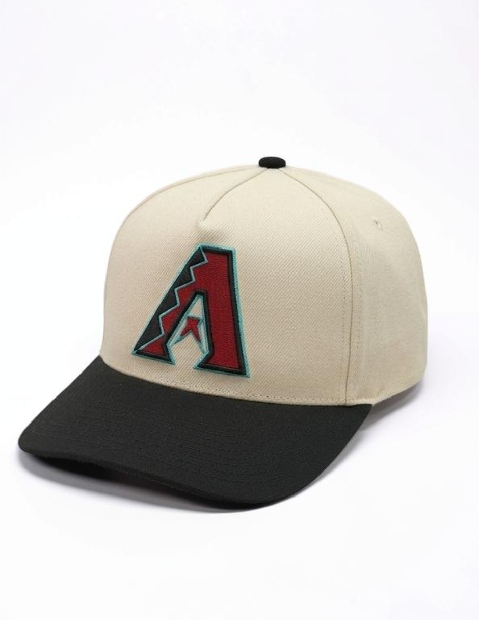 Gorra visera curva snapback para béisbol mitchell and ness pro pinch diamondbacks arizona diamondbacks unisex