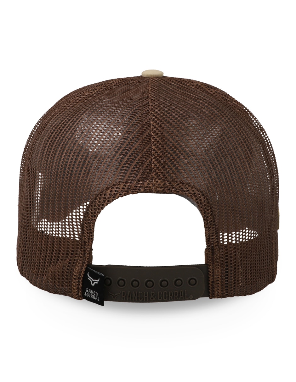 Gorra visera curva snapback ranch & corral equus unisex 2