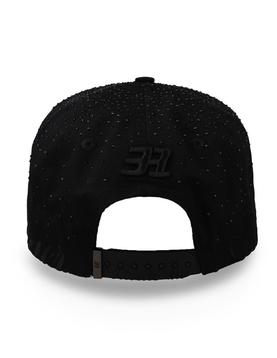 Gorra visera curva snapback a casaboli 31hats forever black unisex