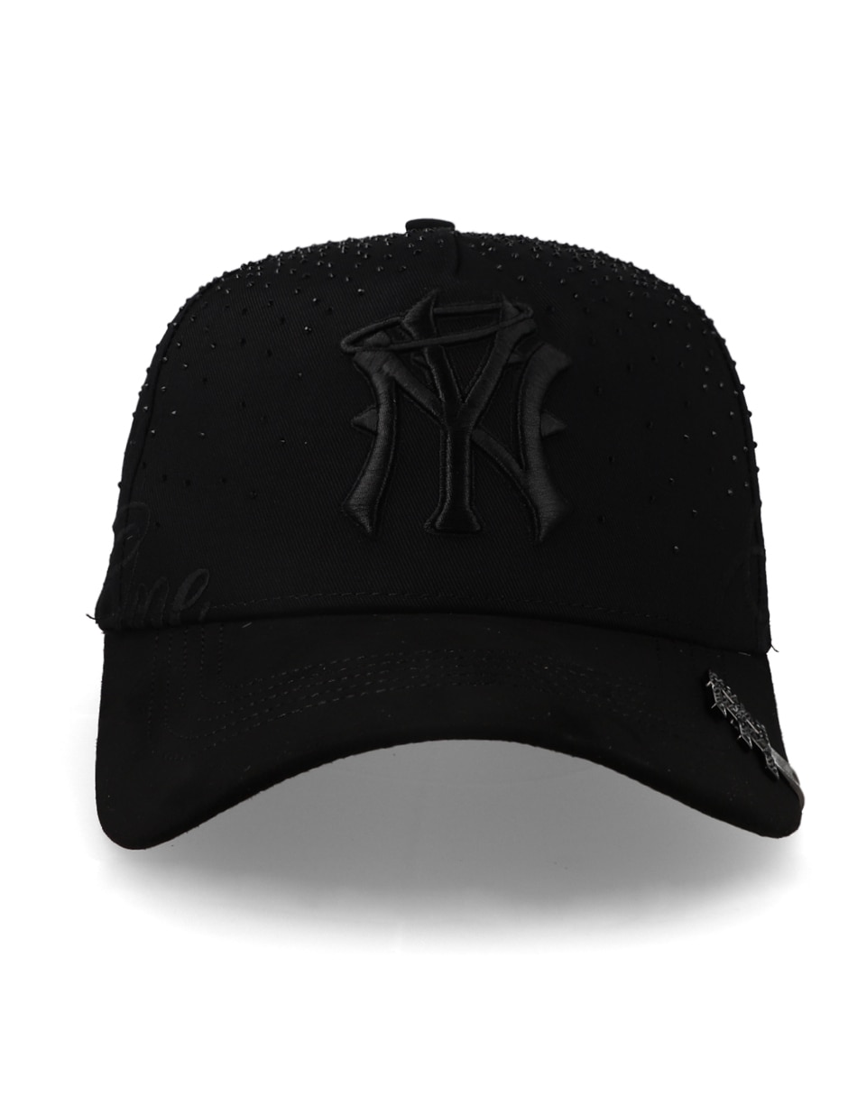 Gorra visera curva snapback 31hats forever black unisex