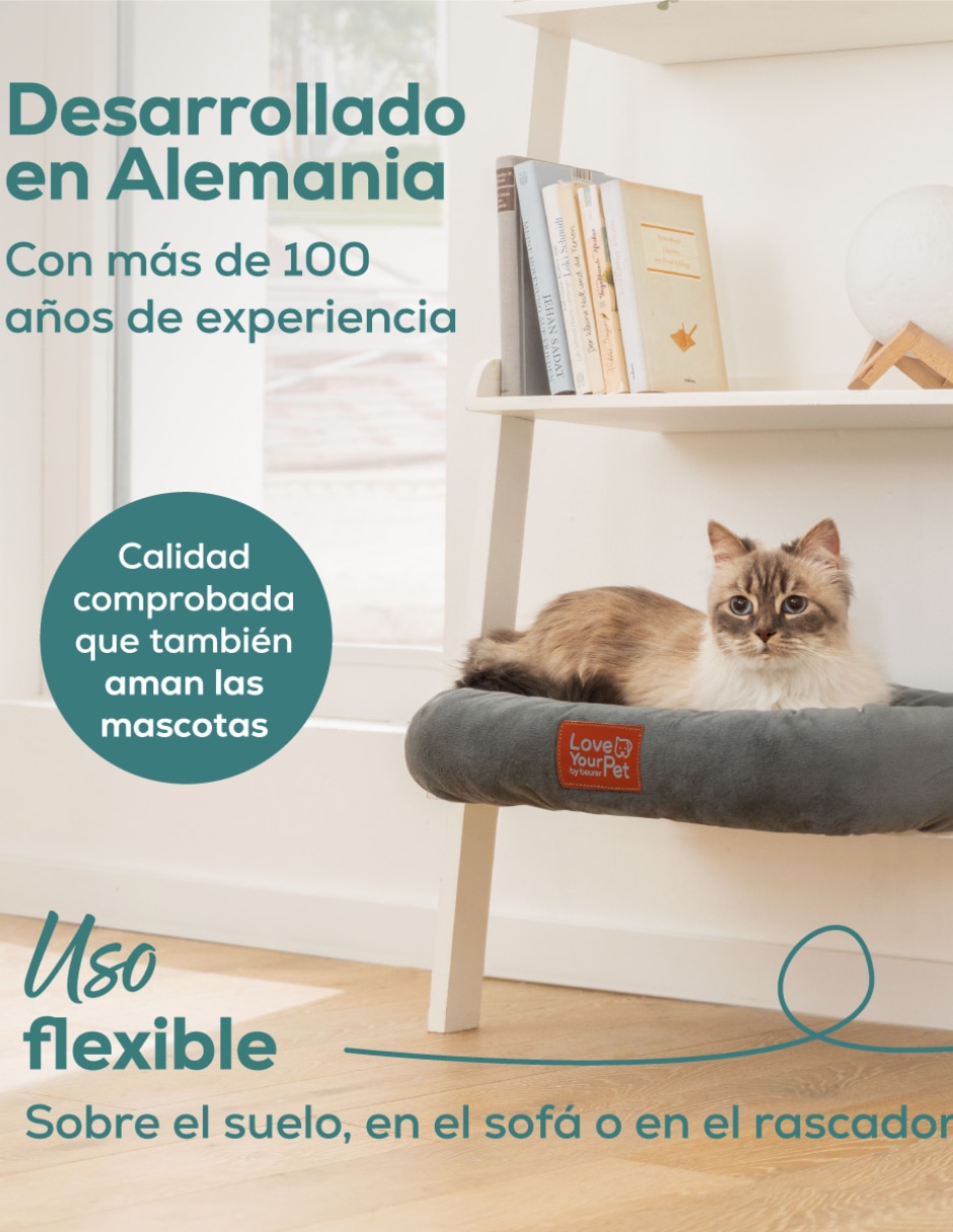 Cama capacete para mascota para perro y gato beurer
