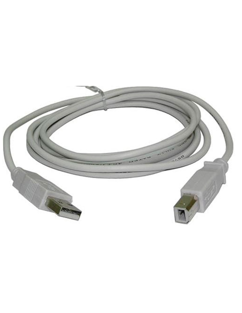 Cable USB a ABS a tipo USB b de 3 m