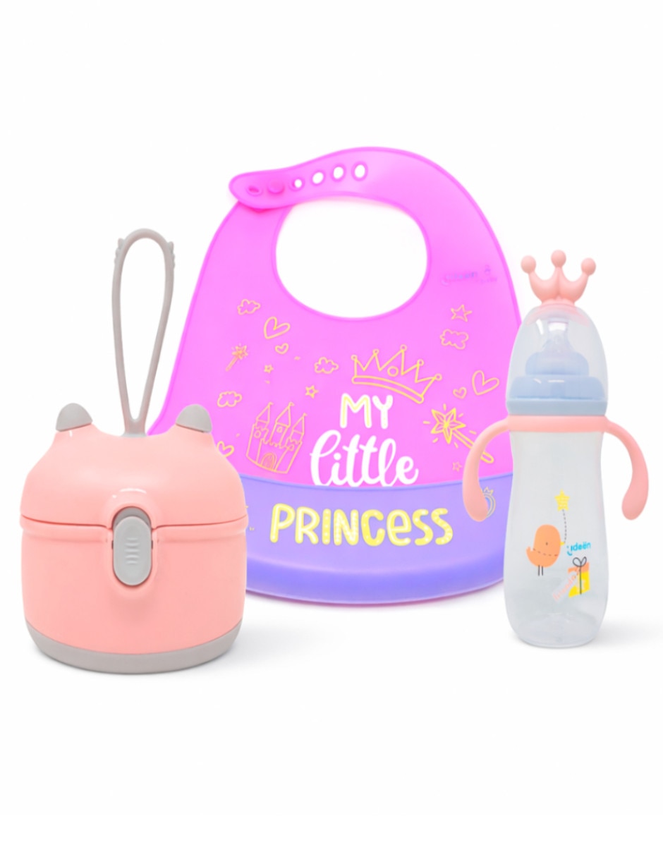 Set alimentación ide‘n my little princess princess de 3 piezas